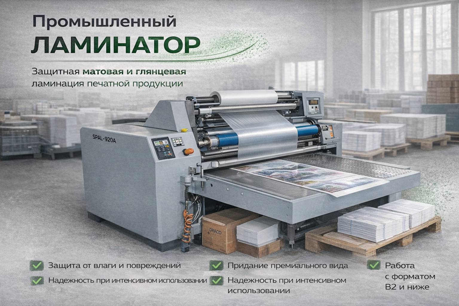 Рулонный ламинатор