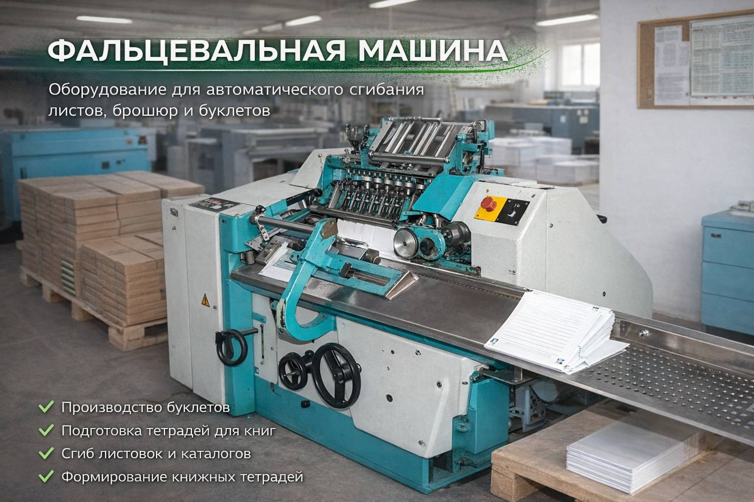 Фальцевальная машина