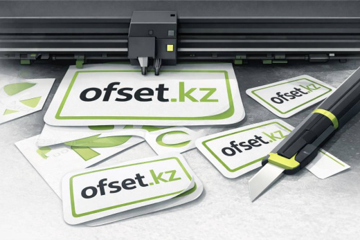 Стикеры с контурной резкой